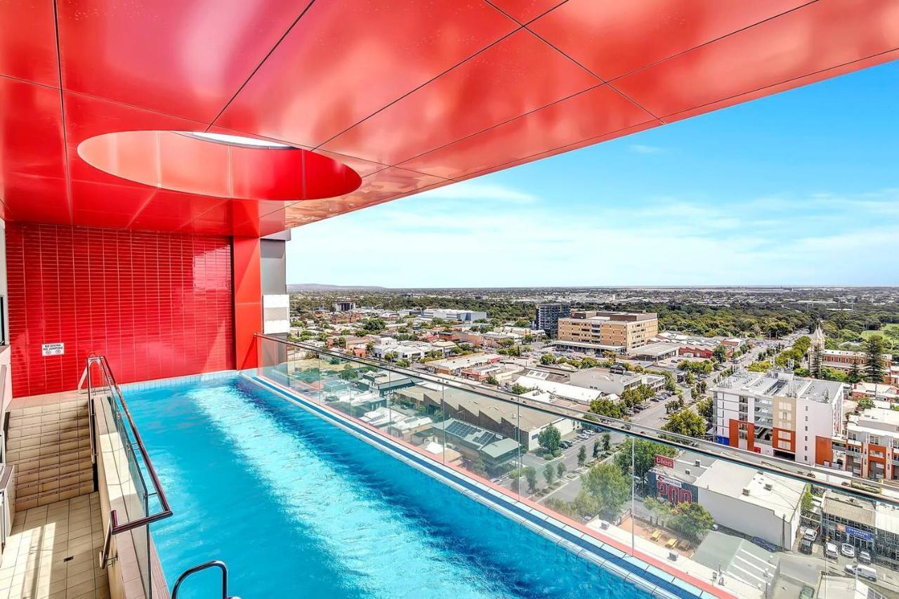 'Adelaide Azure' Scenic Cbd Living With Rooftop Pool Apartment Exterior photo